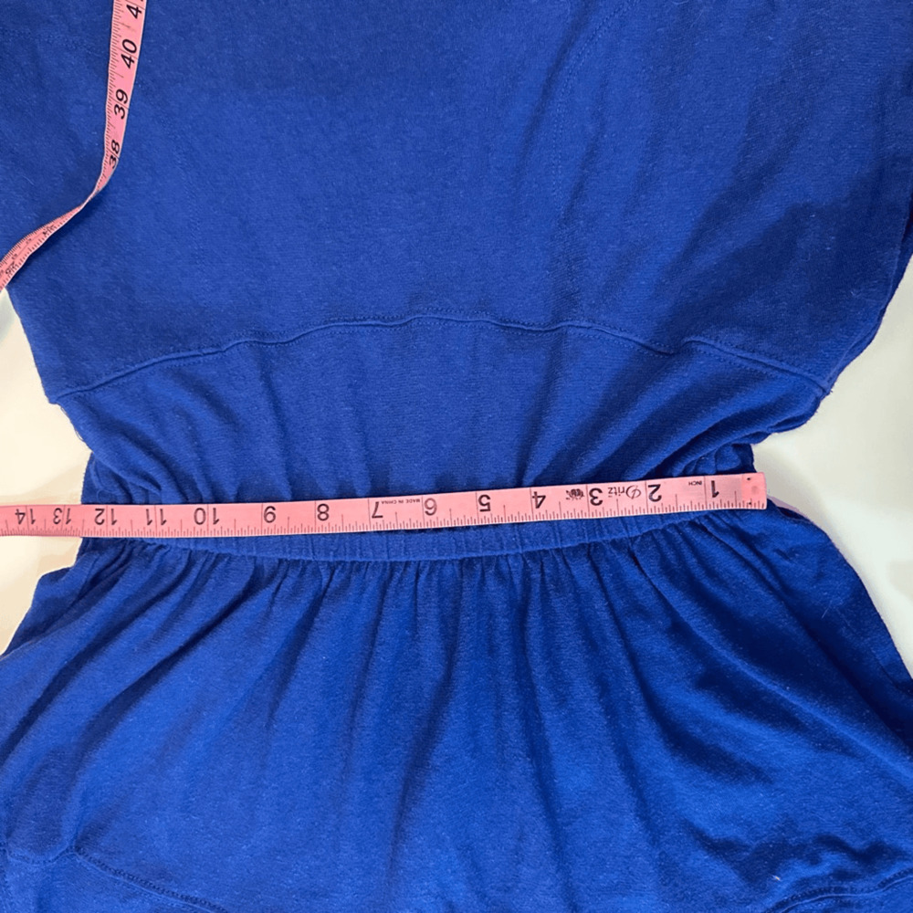 Free People Beach Midi Dress Size S Cotton Hemp Pockets Vacation Casual - Picture 7 of 13
